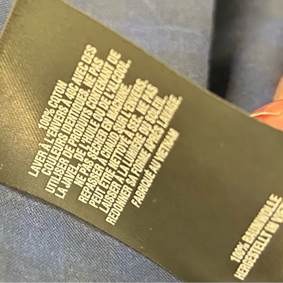 Ted Baker Endurance Mens Blue Long-Sleeved Lightweight Shirt Size 16 Checkered - Picture 6 of 7